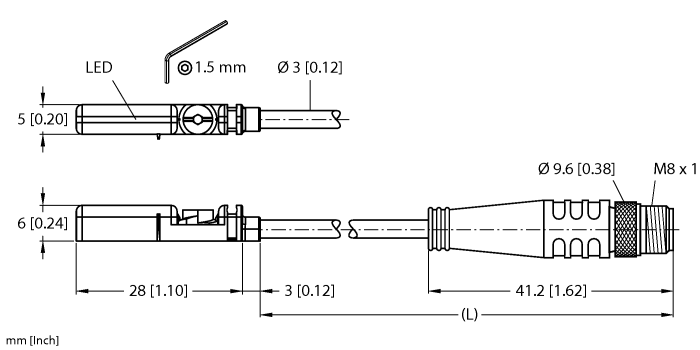 BIM-UNT-AP6X-0.3-PSG3M/S1139