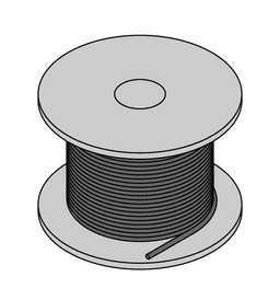 Thumbnail for CABLE8X0.25-XX-PVC-BK-500M/TEL